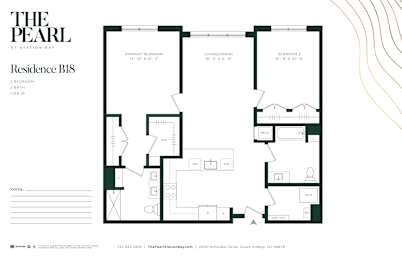 2 beds, 2 baths, $3,310