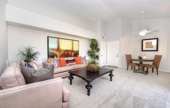 open floor plan at Bella Vista, Mission Viejo, California