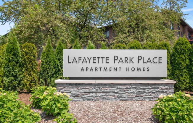 Community Entrance at Lafayette Park Place, Detroit, MI, Detroit