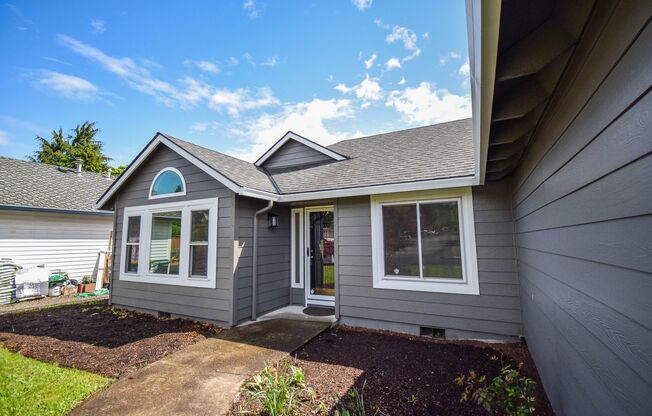 3 Bedroom, 2 Bath Home in West Beaverton | Natural Hardwood Floors Throughout | Attached Garage | Fenced Backyard & Patio!