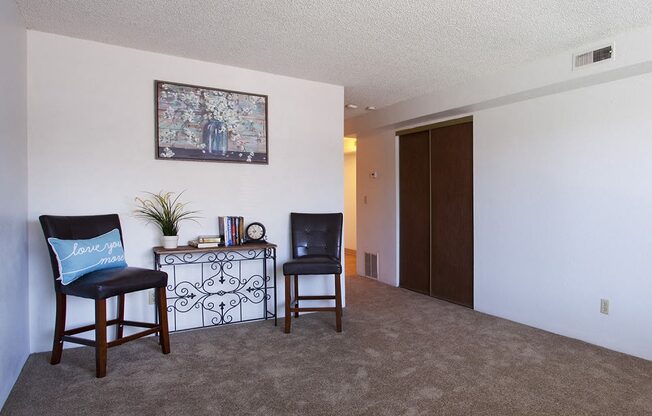 Sage Creek Apartments furnished living room