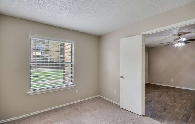 Master Bedroom Area at Bookstone and Terrace Apartments in Irving, Texas