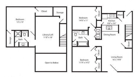 3 beds, 2 baths, 1,596 sqft, $1,686