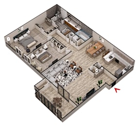 2 beds, 1 bath, 1,185 sqft, $1,395