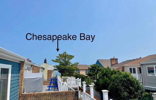 3 Bed 2.5 Bath Chesapeake Bay Townhome!