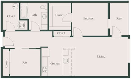1 bed, 1 bath, 862 sqft, $2,845