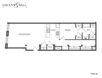 1 bed, 1 bath, 1,050 sqft, $2,300