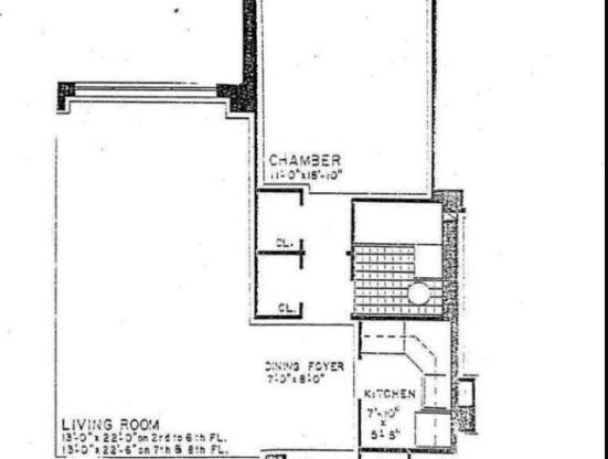 1 bed, 1 bath, 850 sqft, $5,500, Unit 2C