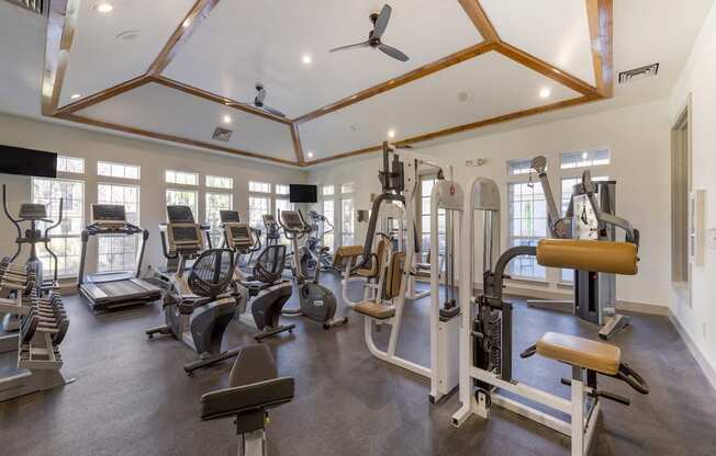 Cardio Machines With Other Equipment at Trailside