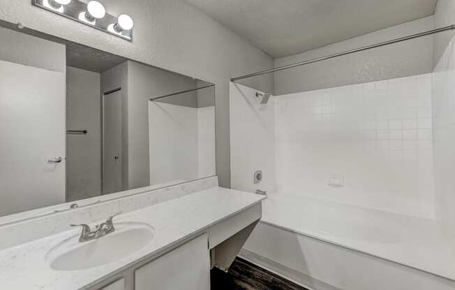 bathroom at Desert Bay Apartments, Laughlin, NV, 89029