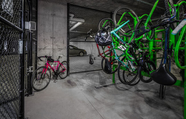 The Mastlight Bike Storage