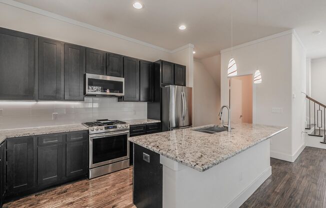 Alta Vista West community, three story townhome built in 2018