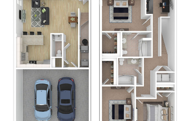 3 beds, 3 baths, 1,536 sqft, $2,790