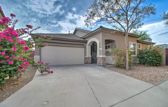 3 Bedroom + 2 Bathroom + 2 Car Garage + Community Pool in Gated Community in Phoenix!