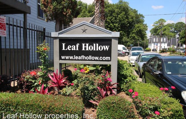 Leaf Hollow Apartments & Townhomes - Luxury Living in the hart of Spring Branch