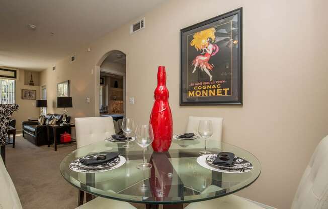 Dining Space at The Passage Apartments by Picerne, Henderson, NV, 89014
