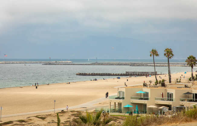 Residents are minutes away from the sands of Playa Del Rey Beach.