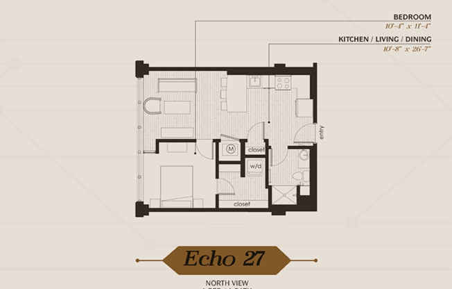 1 bed, 1 bath, 620 sqft, $1,285, Unit 927