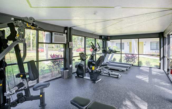 State Of The Art Fitness Center at The Oasis Apartments, Daytona Beach, FL, 32114