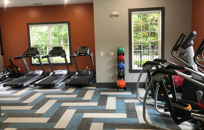 Cardio Machines In Gym at The Veranda, Georgia, 30044