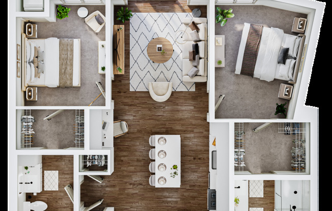 2 beds, 2 baths, 1,123 sqft, $2,730, Unit 329