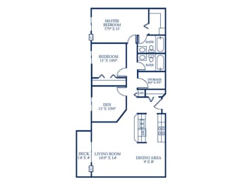 3 beds, 2 baths, 1,210 sqft, $2,150