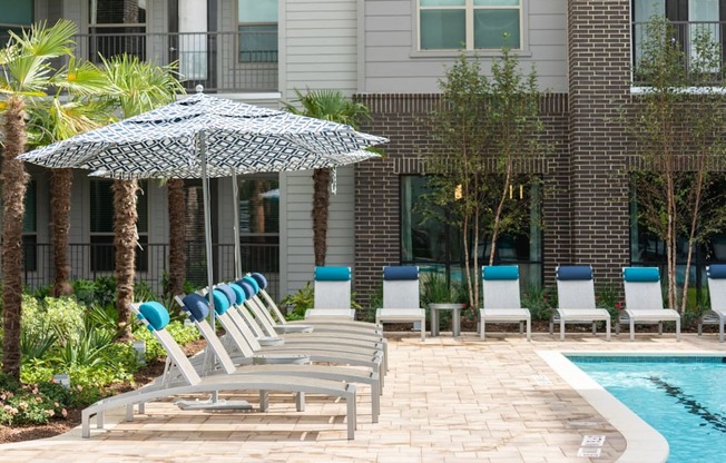 row of benches to catch sun rays