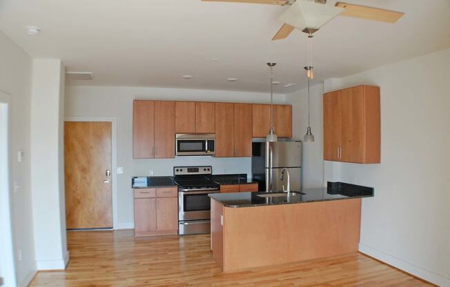 The Seaboard Building in Portsmouth VA kitchen