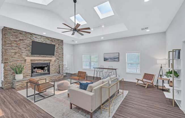 Newly Remodeled Resident Lounge