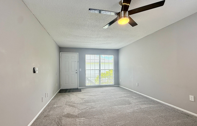 Premium One-Bedroom - Living Room - Carpet Option