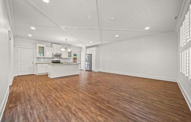 Stunning 4-Bed, 3.5-bath Townhome in Belmont Reserve of Belmont with the primary on the main!