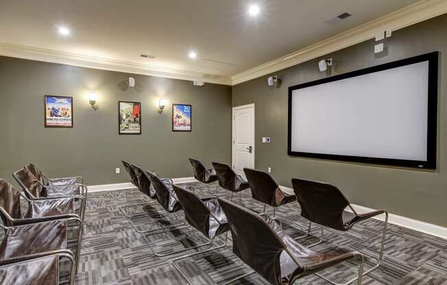 Theater Room at Residences at Century Park, Greer, 29650