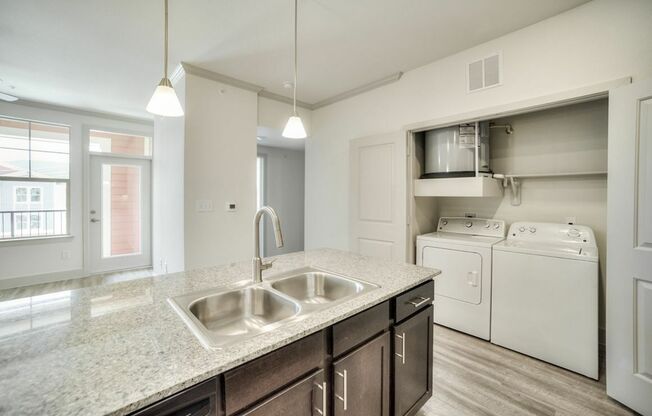 Full Size Washer and Dryer in all units