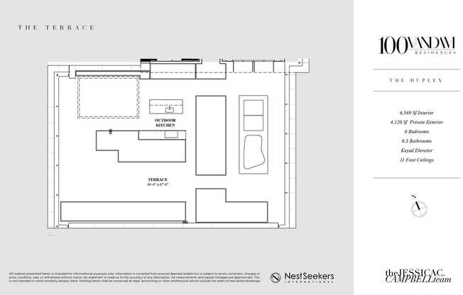 6 beds, 6.5 baths, 6,569 sqft, $125,000, Unit 20-A