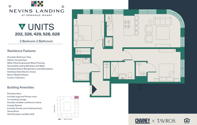 2 beds, 2 baths, $6,925, Unit 326