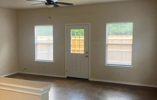 Spacious open concept duplex