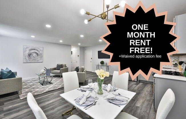 Dining/Living Area-Renovated