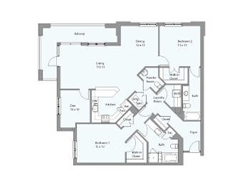 3 beds, 2.5 baths, 1,602 sqft, $3,405