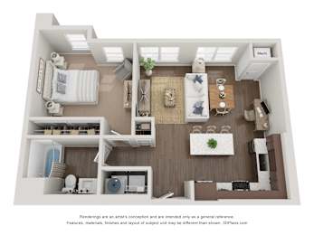 1 bed, 1 bath, 795 sqft, $1,812