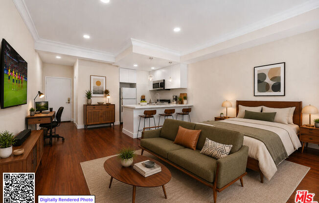 Studio, 1 bath, 407 sqft, $2,600, Unit 225