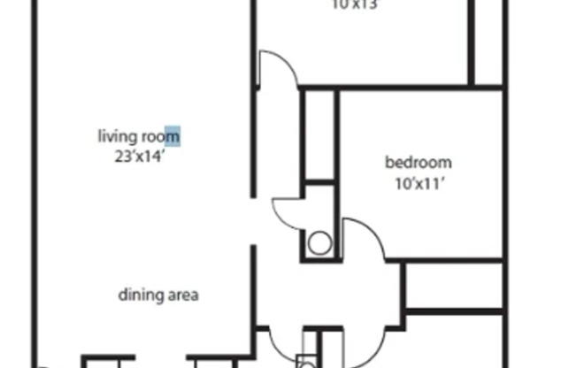 3 beds, 1 bath, 943 sqft, $1,550, Unit 37
