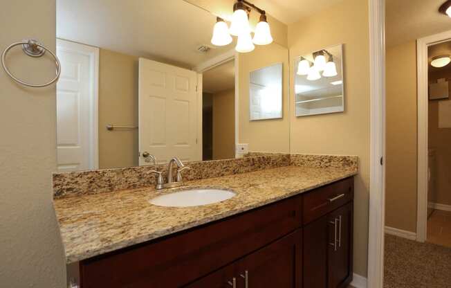 Interior Bathroom Large vanity Miramar Florida