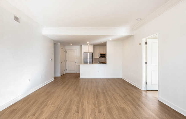 Living Room with Hard Surface Flooring