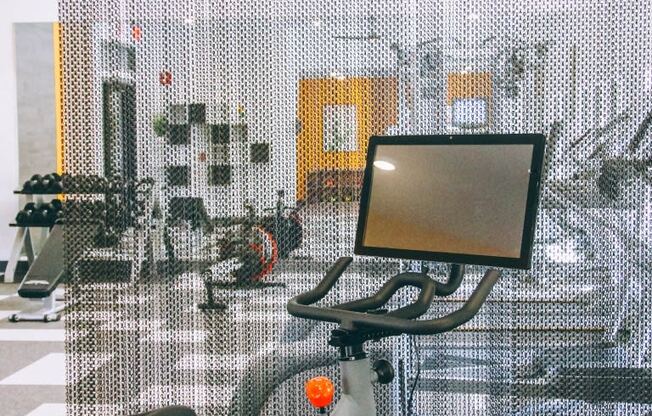 fitness center in apartment for rent