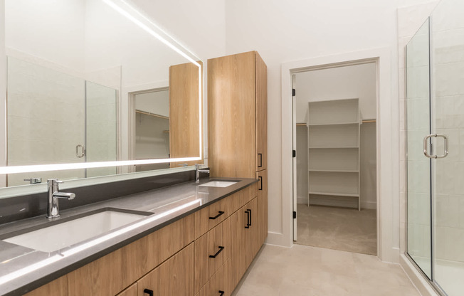 Bathroom With Double Vanity