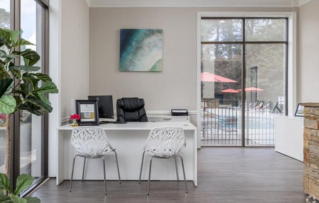 Leasing office at Glen Hollow, Decatur