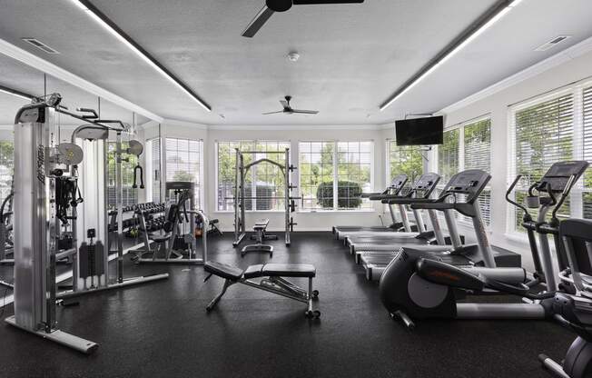 State-of-the-art fitness center - The Gardens at Polaris