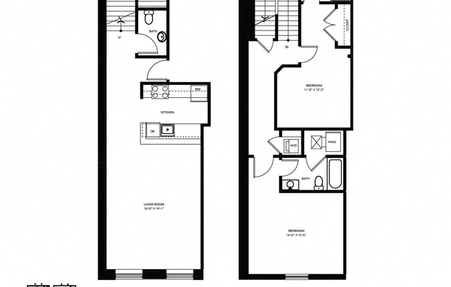 2 beds, 2 baths, 1,779 sqft, $1,548