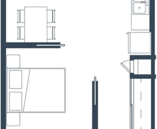 1 bed, 1 bath, 635 sqft, $2,495, Unit 302