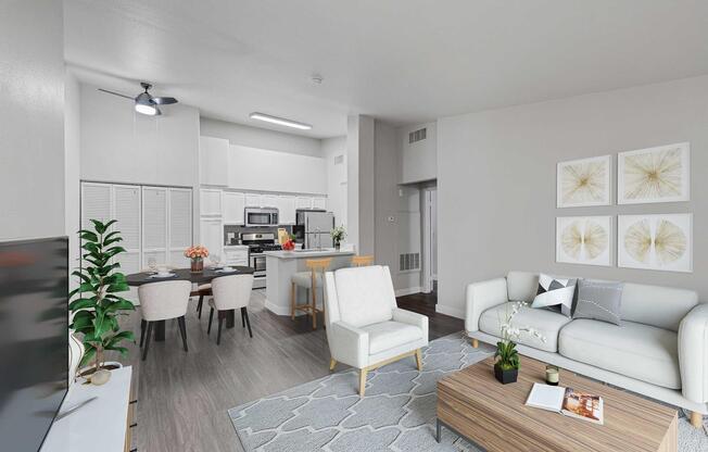 2 beds, 2 baths, 1,052 sqft, $1,605